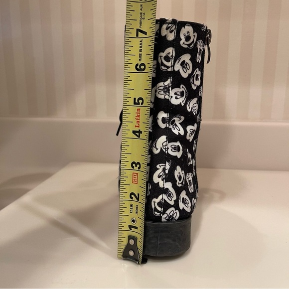 Disney Mickey Mouse Printed Zippered Ankle Boots - Picture 15 of 16